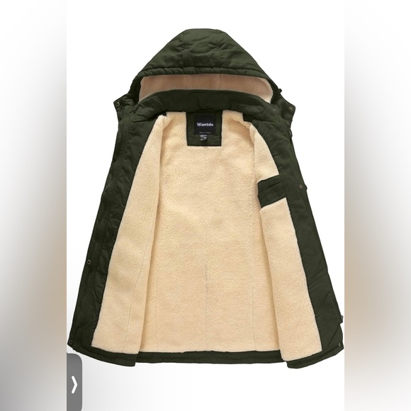 Wantdo Women's Winter Thicken Jacket Cotton Coat with Removable Hood - Picture 3 of 3